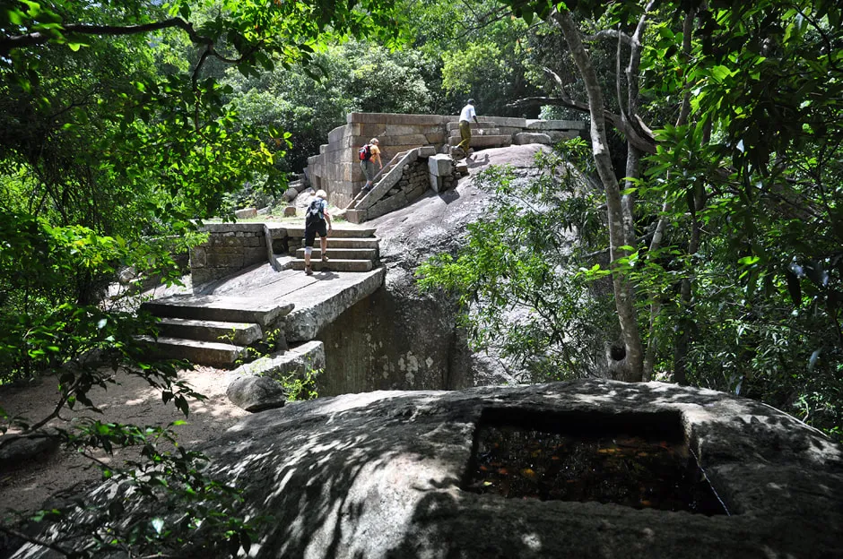 ritigala archeological site in s